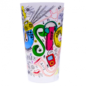 A re-usable event cup