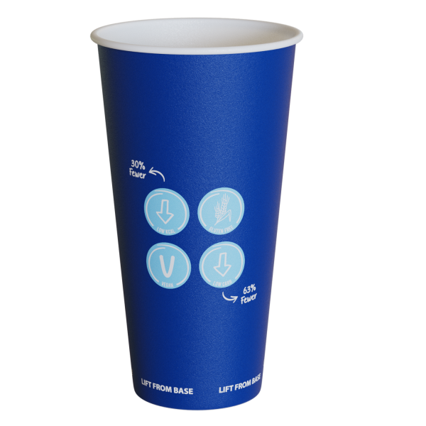 Lager Paper Pint Cup with Custom Printing
