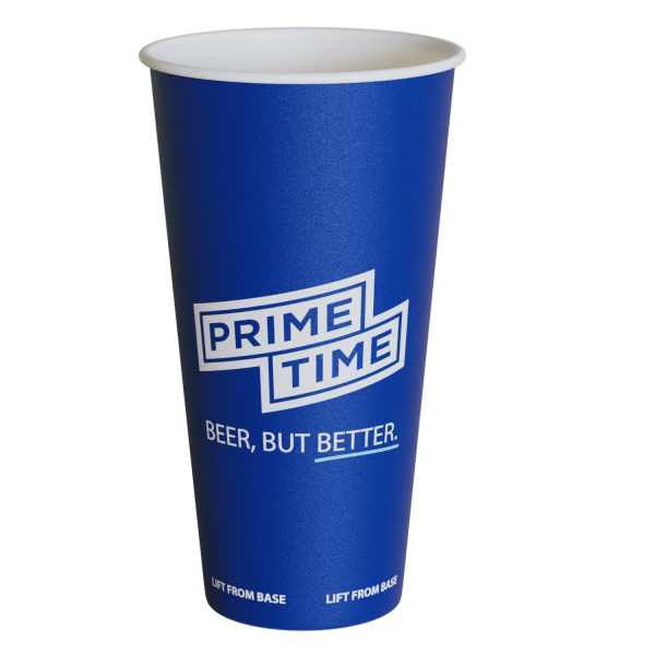 Bespoke Printed Lager Paper Pint Cup with Custom Printing