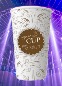 Printed Paper Pint Event Cup