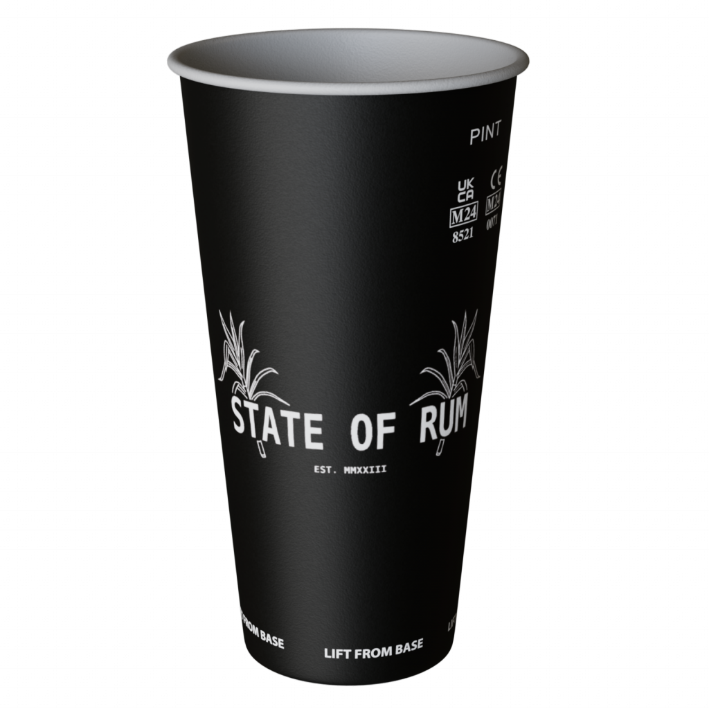 Custom Branded Paper Pint Cup