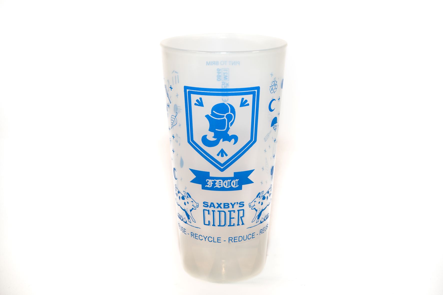Re-usable Printed Festival Pint Cups